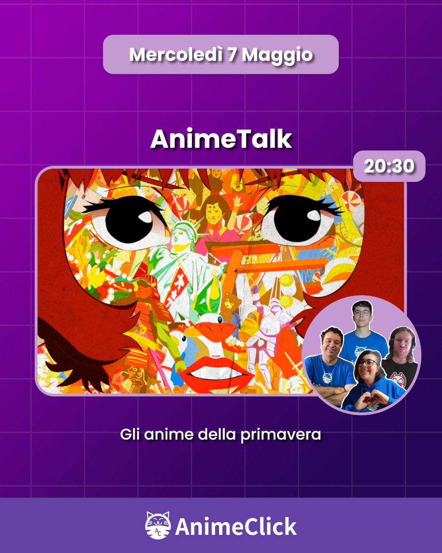 AnimeClick su Twitch: programma dal 7 all'11 maggio AnimeClick su Twitch: programma dal 7 all'11 maggio